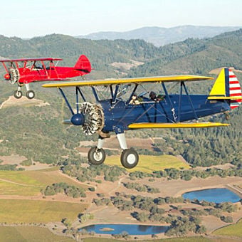 Sonoma Valley Scenic Biplane Ride