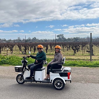 Wine Country Electric Trike Tour for Two