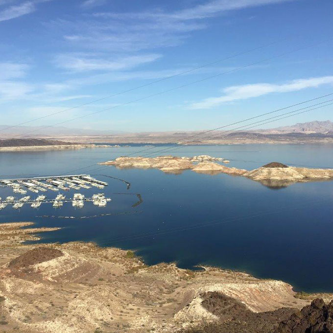 Lake Mead on Hoover Dam Tour