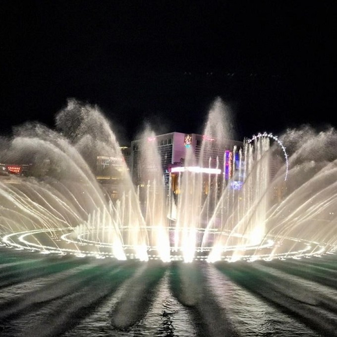 Bellagio Fountains in Vegas