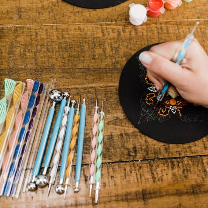 Mandala Dotting Materials