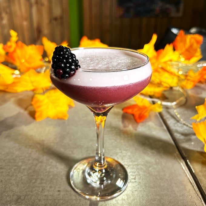 Blackberry cocktail