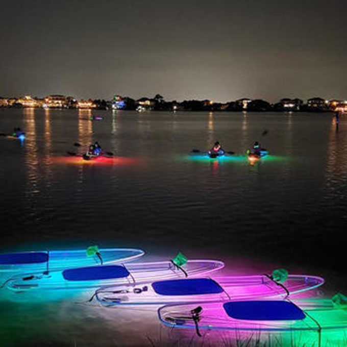 Glow Paddle Nightime