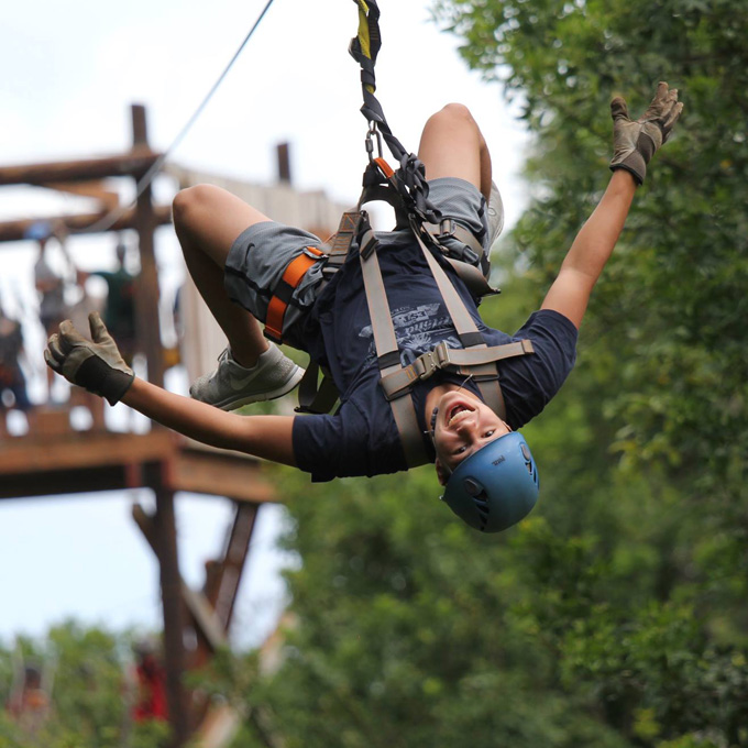 Zipline in Maui