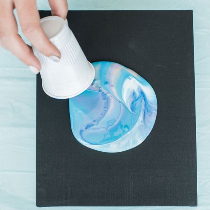 AtHome Paint Pouring Kit Virgin Experience Gifts