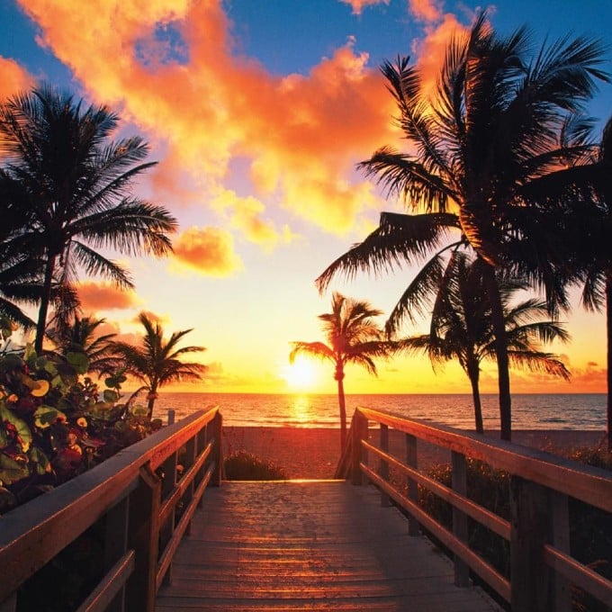 Key West at sunset