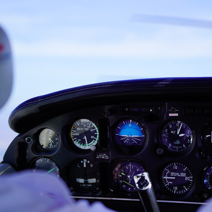 Introductory Flight Lesson in Laramie, Wyoming