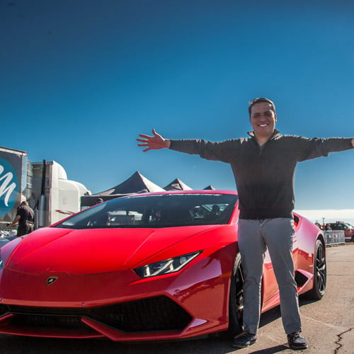 Race a Lamborghini in Connecticut