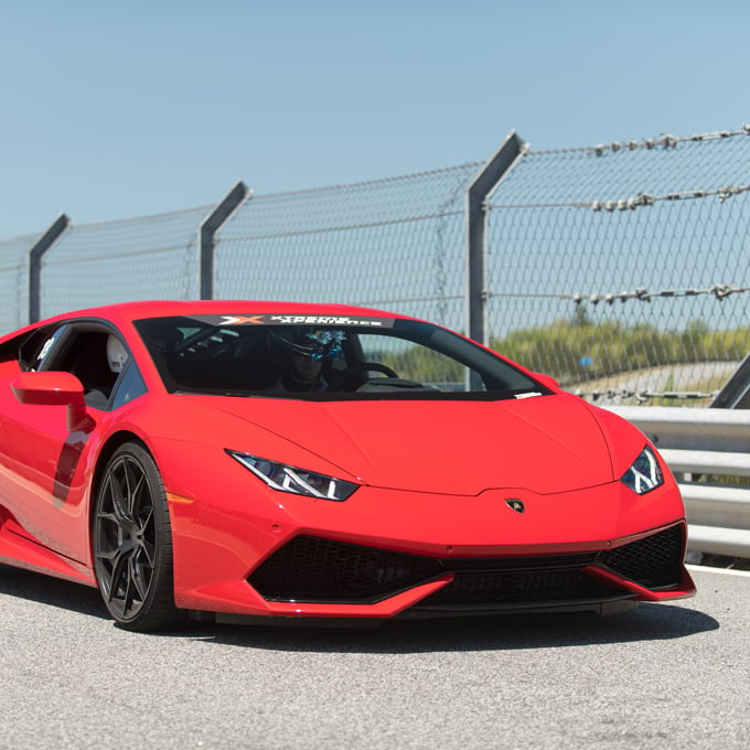 Race a Lamborghini at Pocono Raceway