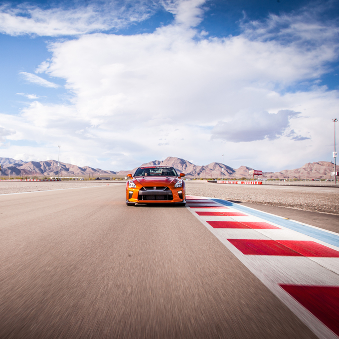Race a Nissan GTR in Las Vegas
