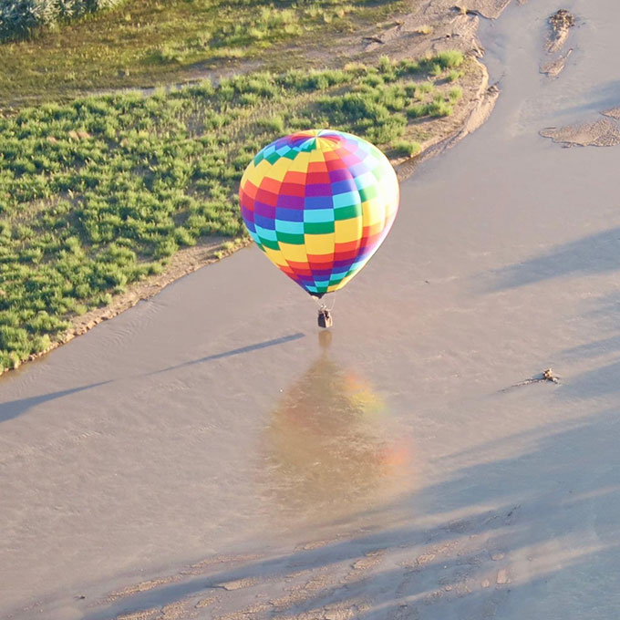 Rio Grande River Hot Air Balloon Ride