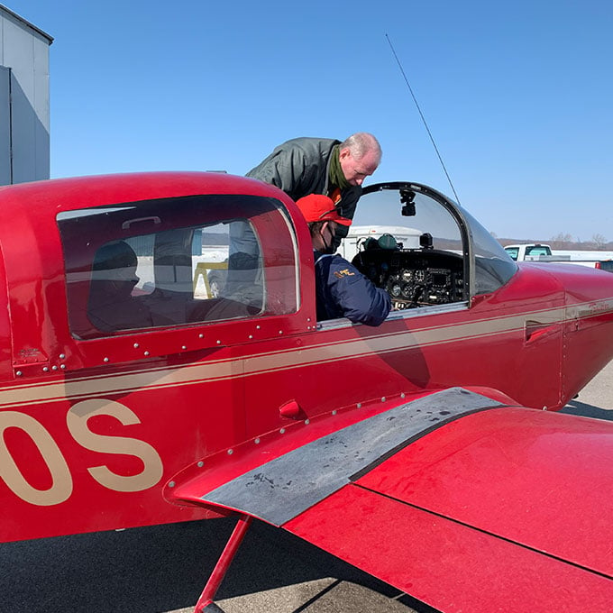 Grumman AA-5 Flight