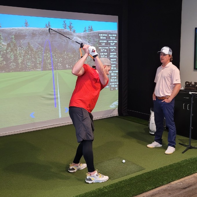 Improve your golf swing with a golf simulator
