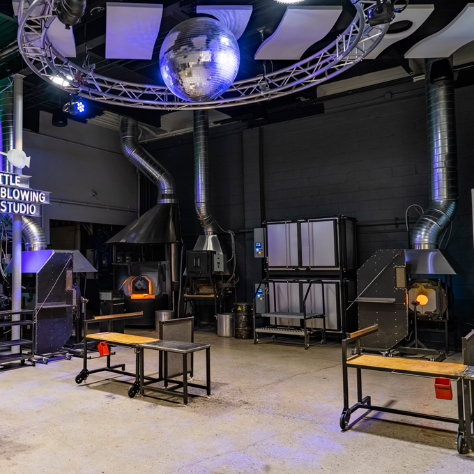 Glass Blowing Studio in Seattle 