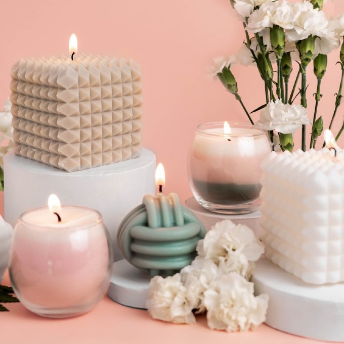 At Home Silicone Mold Candle Making Kit Virgin Experience Gifts