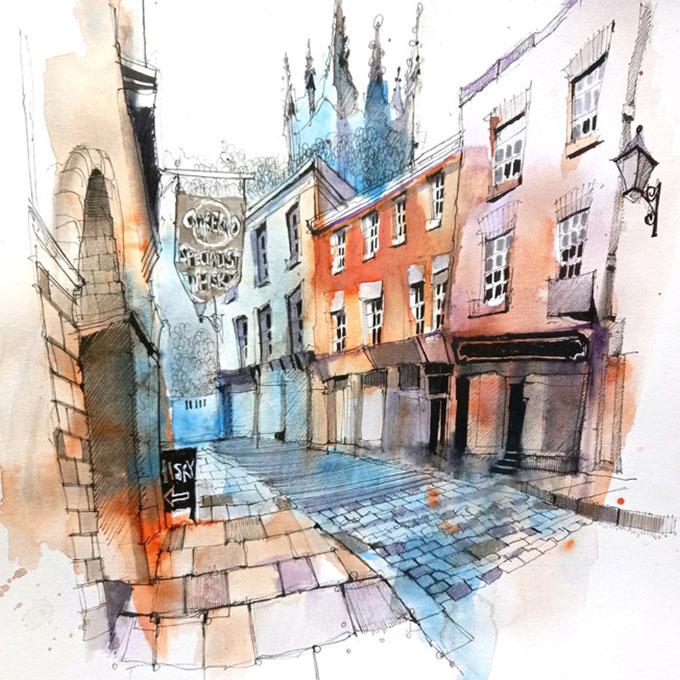 Urban Sketching Course  5pmcouk