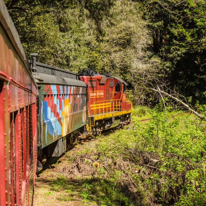 Travel Back in Time in a Historic Train Car