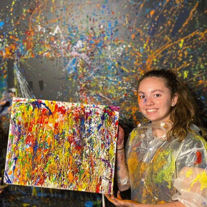 Splatter Paint Experience