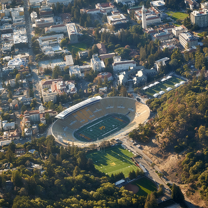 Fly over Stadium