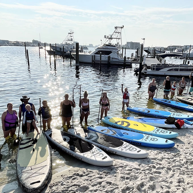 Paddleboard lesson