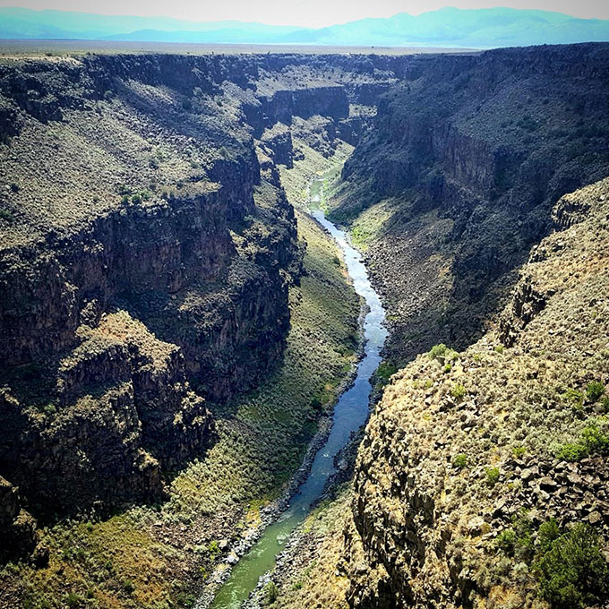 Views on Hike in Taos
