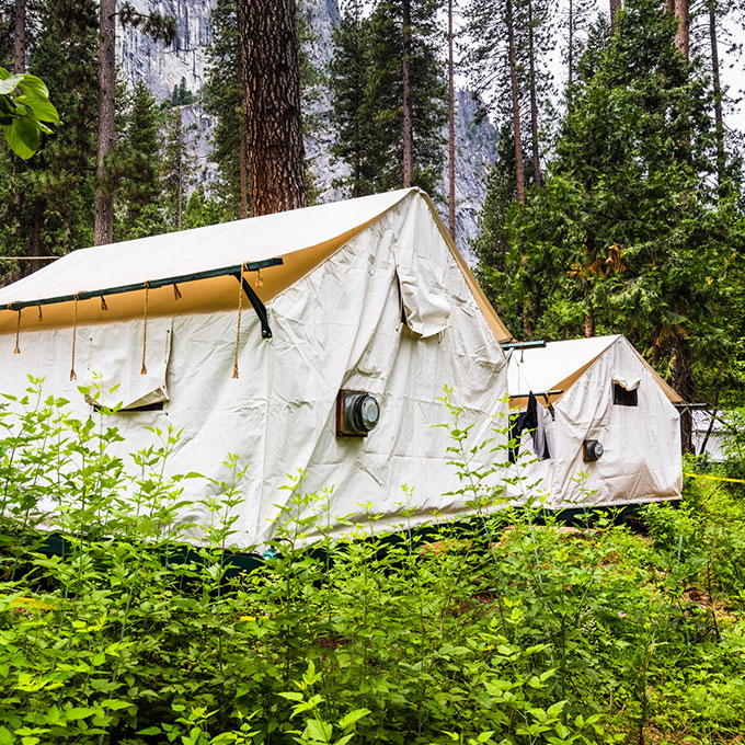 Tent Village in Yosemite