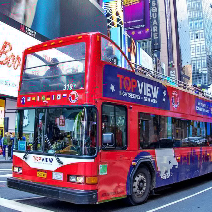 Big Bus New York Hop-On Hop-Off Tour in Downtown Manhattan