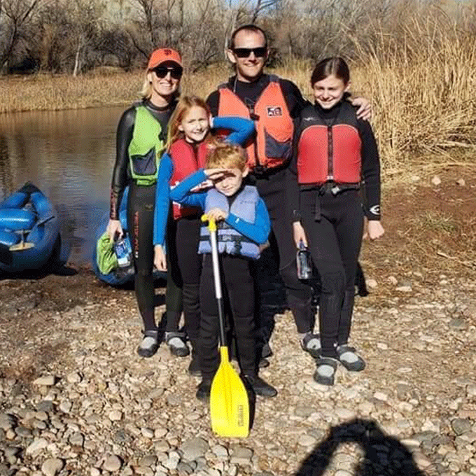 Family Winter Kayak Adventure